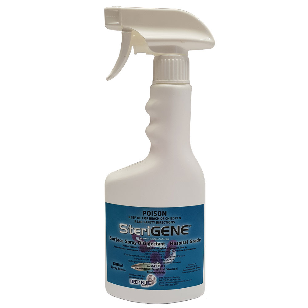 SteriGENE Clear Surface Spray Disinfectant - 500ml