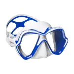 Mares X-Vision Ultra LiquidSkin Mask - Clear silicone - Blue fra