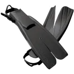 Apollo Bio-Fin Pro Fins with Rubber Straps - Black - XS Apollo Bio-Fin Pro Fins with Rubber Straps - Black - XS