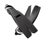Apollo Bio-Fin Pro with Spring Straps -Black - XS
