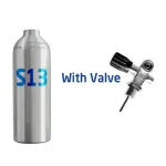 Catalina S13 Aluminium Cylinder | 1.9L | 207 bar | Din/K Valve