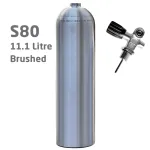 Catalina S80 Aluminium Cylinder | 11.1L | 207 bar - Din/K Valve