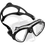 Cressi Air Crystal Mask - Clear Skirt | Black/ Black