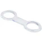 Land and Sea Snorkel Keeper - Silicone Large - Clear