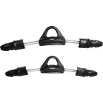 Reef Line Stainless Steel Spring Fin Straps (Pair) - M - Medium