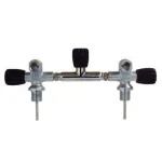 San-o-Sub Dual Outlet Isolation Manifold (232 Bar) - 212 mm (8.4