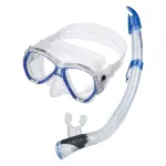 Seac Elba Mask and Snorkel Snorkelling Set - Clear skirt - Yello