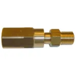 Air Dive Hose End for 10mm Hookah Hose - Male 1/4in BSPP Thread Air Dive Hose End for 10mm Hookah Hose - Male 1/4in BSPP Thread