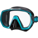 Tusa Freedom Elite Mask - Black skirt - Ocean Green frame (QB-OG Tusa Freedom Elite Mask - Black skirt - Ocean Green frame (QB-OG