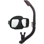 Tusa Sport Liberator Elite Adult Combo Mask and Snorkel Set BK