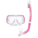 Tusa Sport Mini-Kleio Pro Dry Youth Mask Snorkel Combo Pink