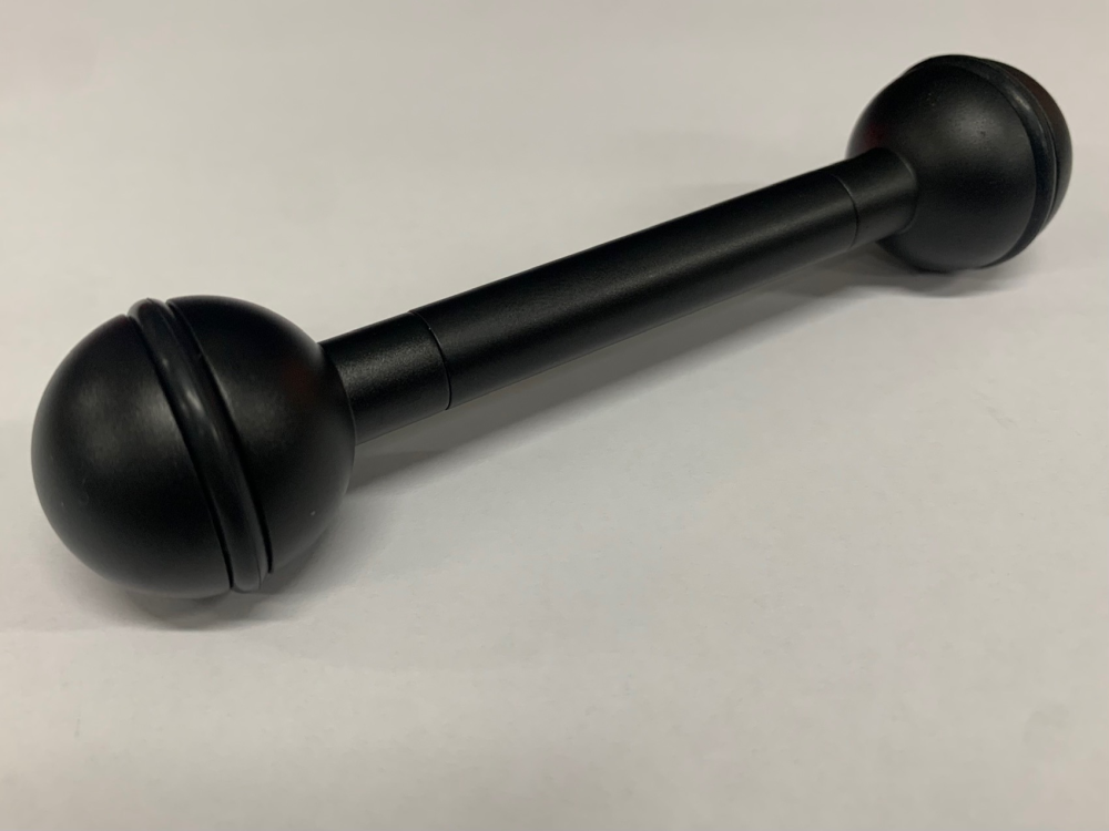 Dive Perfect 4 inch Aluminium Ball to Ball Mount - Click Image to Close
