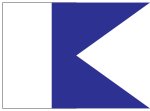 Trident Alpha Dive Flag Stickers (2 Pack)