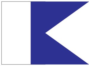 Trident Alpha Dive Flag Stickers (2 Pack)