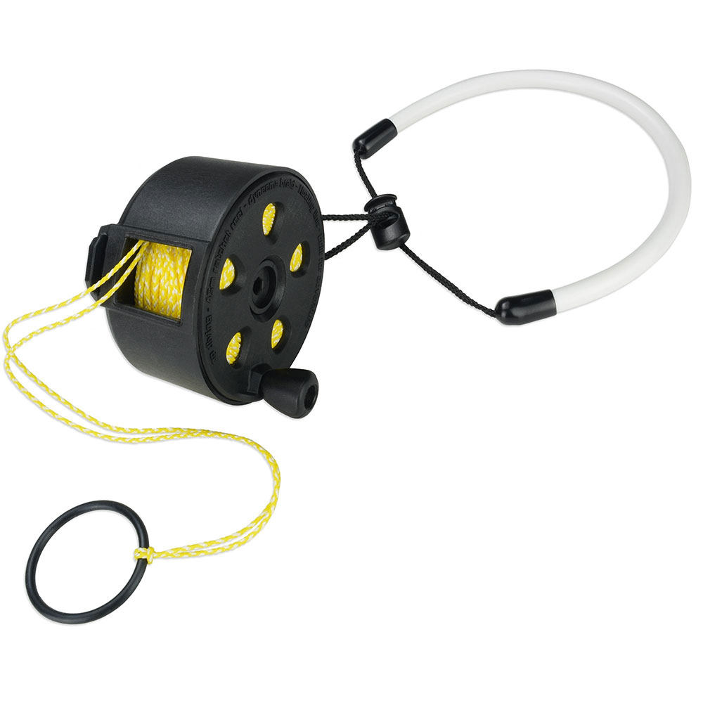 AP Diving Ratcheted Pocket Reel with 45m (147ft) Line