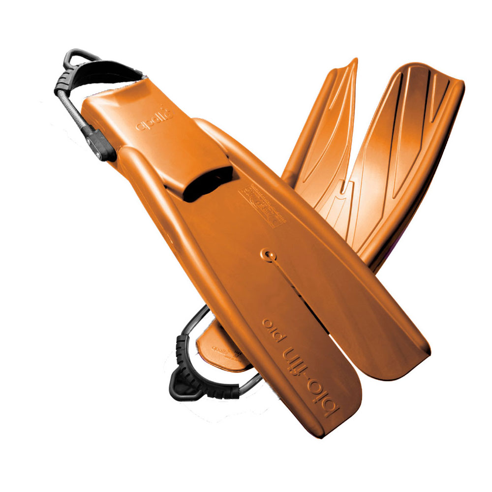 Apollo Bio-Fin Pro with Spring Straps - Orange - XS