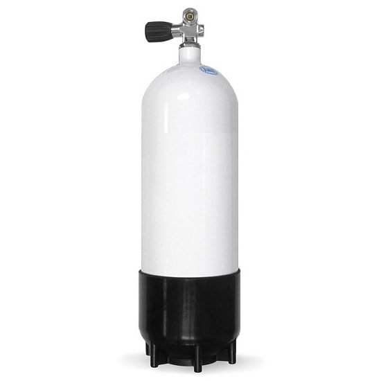 Faber Steel Cylinder | 232 bar | 10.5 litre | DIN/K Valve