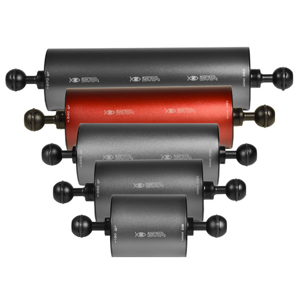 Isotta Double Ball Float Arm 70mm Diameter - Length 180mm