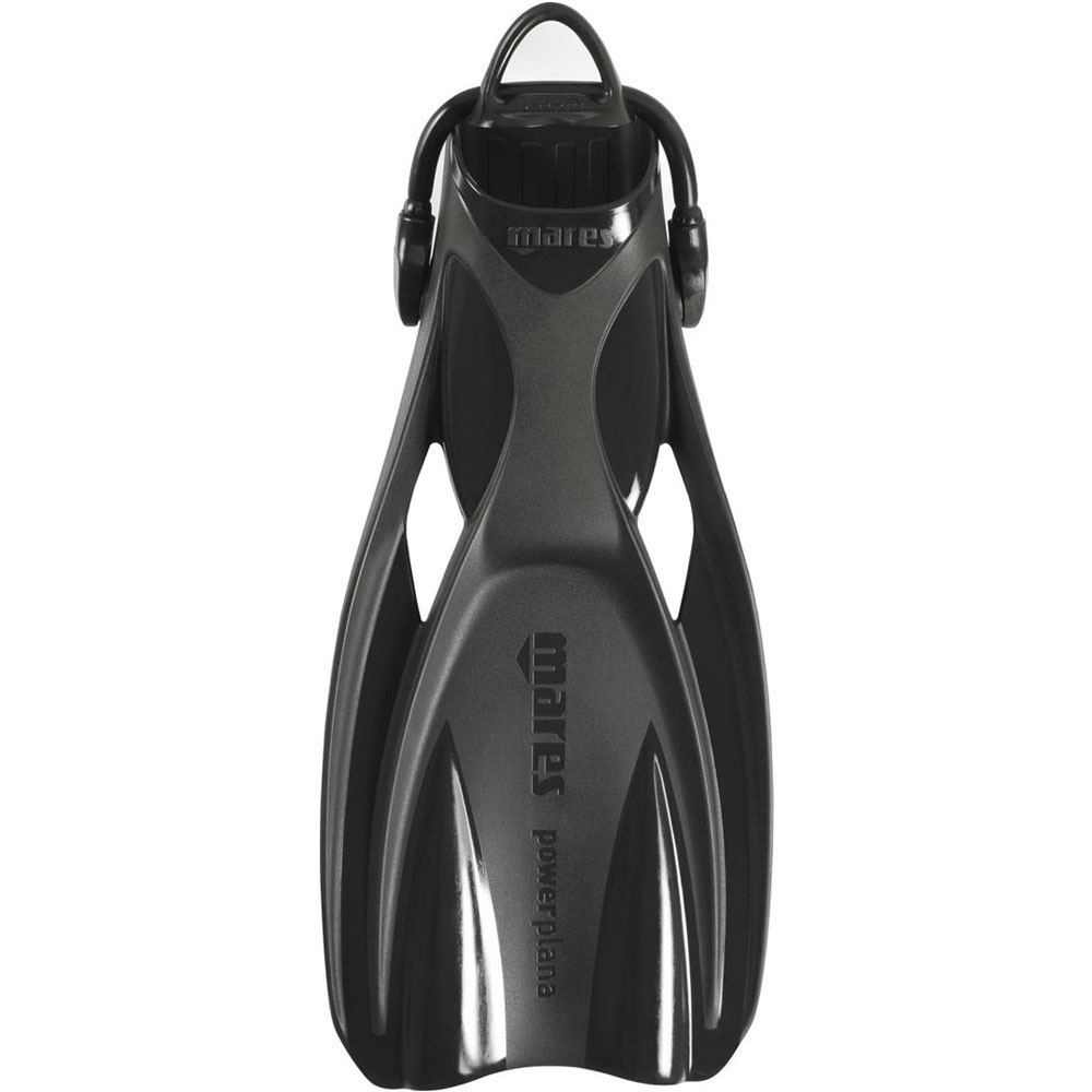 Mares Power Plana Bungee Strap Fins - Open Heel - R - Regular