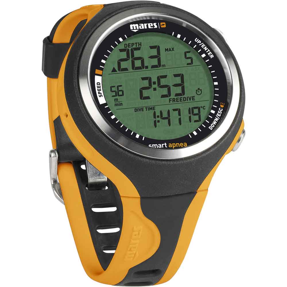 Mares Smart Apnea Freediving Watch Computer - Orange