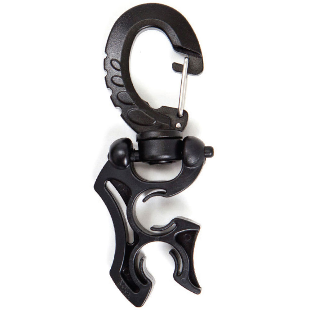Miflex Double Hose Retaining Clip (2 x LP) | Black - Click Image to Close