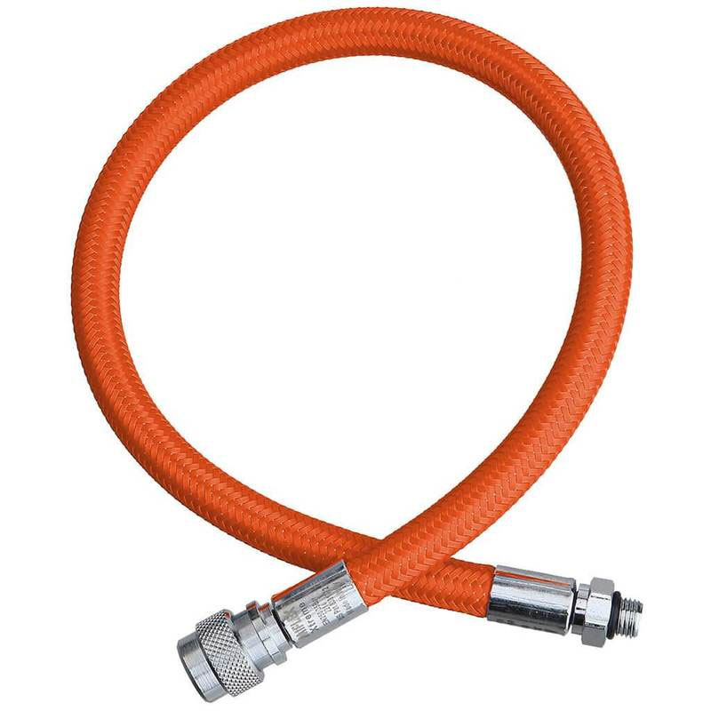 Miflex Xtreme LP Inflator Hose 60 cm - 24" (Orange) - Click Image to Close