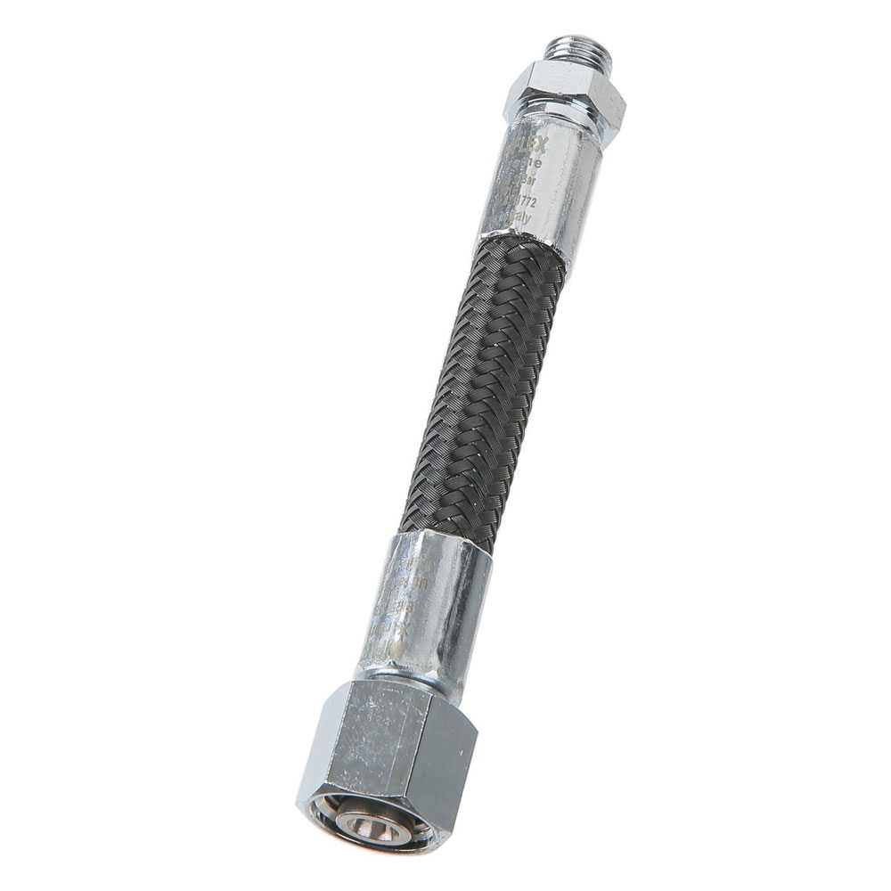 Miflex Xtreme LP Regulator Hose 10cm - 4in (Black) - 3/8in - Click Image to Close