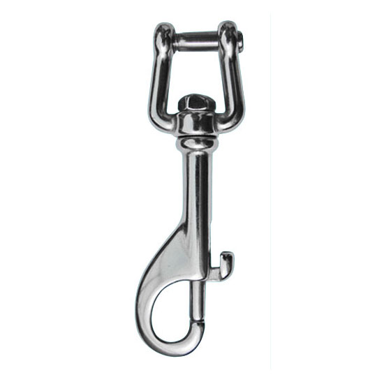 Miflex Shackle Gauge Bolt Snap - Stainless Steel