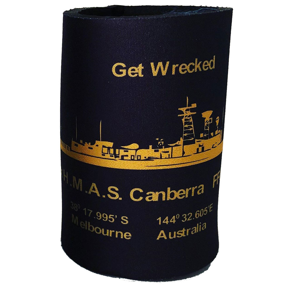 Scuba Ninja Stubby Holder - HMAS Canberra