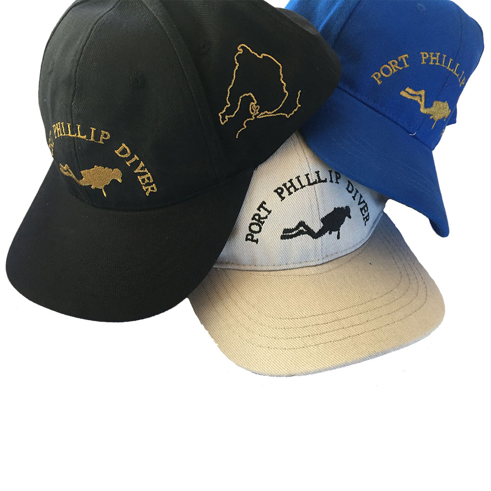 Scuba Ninja Cap - Port Phillip Diver - Black - Click Image to Close