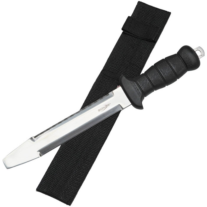 Sonar Abalone Tool with Rope Cutter and Axe Edges - Click Image to Close
