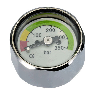 Sonar Mini Button Tech SPG - 350 bar - Click Image to Close