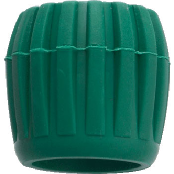 Sonar Cylinder Valve Hand-Wheel Rubber Knob - Green Short - Click Image to Close