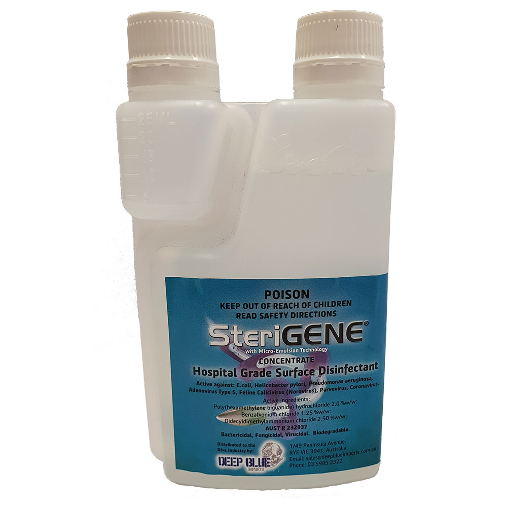 SteriGENE Clear Hospital Grade Surface Disinfectant 250ml