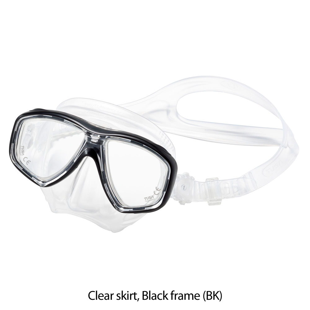 Tusa Freedom Ceos Mask - Clear Skirt |BK