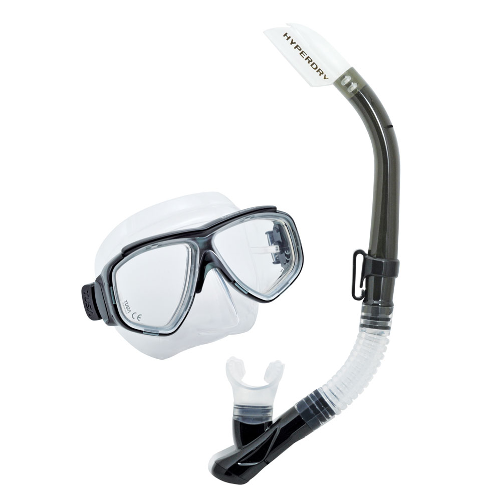 Tusa Sport Splendive Elite Adult Mask and Snorkel Set | SK