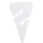 Dolphin Tech Cave/Wreck Line Arrow Markers Large White (5pc)