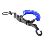 IST Proline Quick Release Coil Lanyard w Plastic Carabiner IST Proline Quick Release Coil Lanyard w Plastic Carabiner