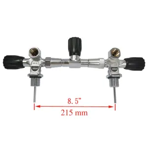 Sonar Dual Outlet Isolation Captured O-Ring Manifold (300 bar) -