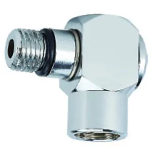 Elbow HP - 7/16" Male to 7/16" Female UNF 90 Degree Elbow