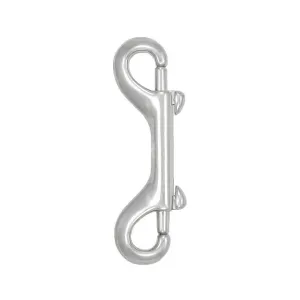 Bolt Snap Double-Eye Medium 100mm (4") - Stainless Steel