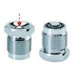 Sonar HP Sealing 300 Bar DIN Plug w Pressure Relief Button Sonar HP Sealing 300 Bar DIN Plug w Pressure Relief Button