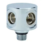 Sonar HP 7/16" Male to Four 7/16" Female UNF Adaptor