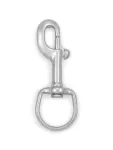 Bolt Snap Swivel-Eye Medium 95mm (3.75") - Stainless Steel