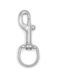Bolt Snap Swivel-Eye Medium 95mm (3.75") - Stainless Steel