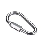 Quick Link 53mm (2.1 inch) Pear Shaped- Stainless Steel Quick Link 53mm (2.1 inch) Pear Shaped- Stainless Steel