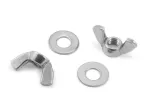 Sonar 5/16-18 Wing Nuts and Washers, Stainless Steel 2 x set Sonar 5/16-18 Wing Nuts and Washers, Stainless Steel 2 x set